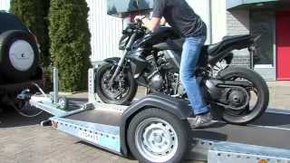 Motortrailer van Tohaco  Luchtgeveerde aanhanger [upl. by Roe]