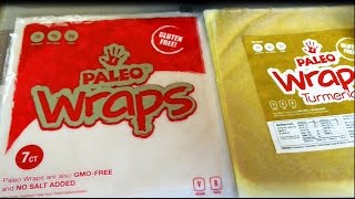 Coconut Paleo Wraps Low Carb  Gluten Free  Ketogenic [upl. by Cara]