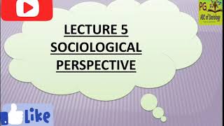 Sociological Perspective  functional perspective  conflict perspective interactionist Perspective [upl. by Setarcos421]