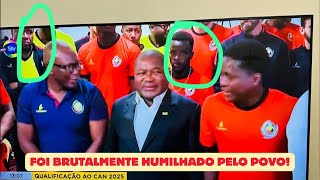 NYUSI HUMILHADO NO ESTÁDIO DO ZIMPETO A POPULAÇÃO NÃO PARAVA DE GRITAR O NOME DE VENANCIO MONDLIN [upl. by Joelle]