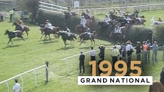 ROYAL ATHLETE DOMINATES FINISH TO WIN 1995 GRAND NATIONAL AT AINTREE [upl. by Isidore]