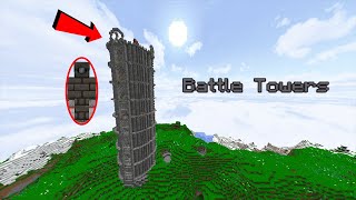 Battle Towers  Minecraft 1182 mod [upl. by Kcirednek820]