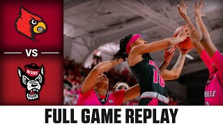 Louisville vs NC State Full Game Replay  202324 ACC Womens Basketball [upl. by Adiesirb]