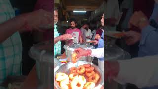 The Best Vada in Siddipet😊 idlivada vada siddipet tiffins breakfast foodies tastyfood bonda [upl. by Ennahteb]