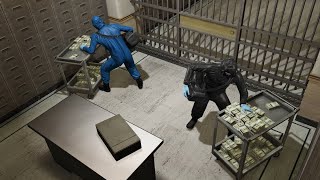 Union depository contract  GTA 5 Heist fun [upl. by Llertac881]