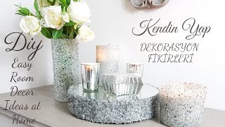 DIY  Dekorasyon Fikirleri  Easy Room Decor 🖌 ❄️💫 [upl. by Jonell871]