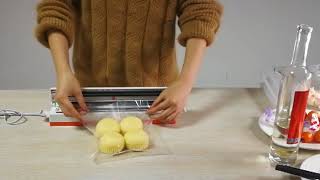 QH01 Vacuum Food Sealer Operating Instruction [upl. by Castara]