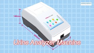 High Quality SemiAutomated Urine Analyzer Machine Portable Hc300 Urine Analyzer [upl. by Fedora]