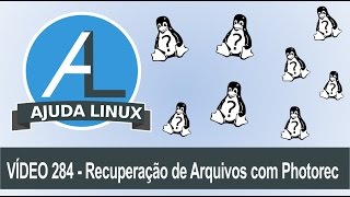 Ajuda Linux  Dia 284  Recuperação de Arquivos com Photorec [upl. by Krilov]