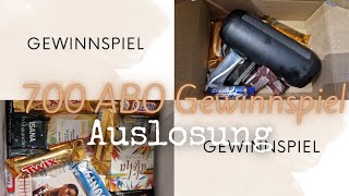 700 Abonenenten Gewinnspiel Auslosung [upl. by Eniahpets]