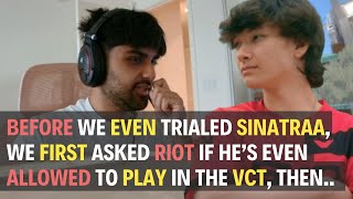 Chet On Sinatraas NRG Trials amp Riot Allowing Him To Be Back In VCT [upl. by Akinert]