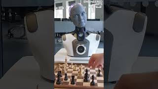 Watch AI robot Ameca play a game of chess [upl. by Cherri]