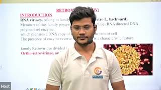 Retroviruses HIV in Hindi Part 1 II By Sanjay Sir [upl. by Izmar]