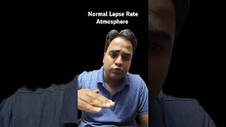 Normal Lapse Rate in atmosphere [upl. by Wedurn]