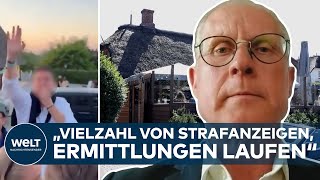 NAZISKANDAL AUF SYLT quotVielzahl von Strafanzeigen Ermittlungen laufenquot Oberstaatsanwalt Flensburg [upl. by Notsnorb412]