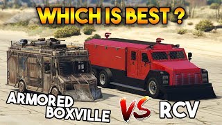 GTA 5 ONLINE  RCV VS BOXVILLE WHICH IS BETTER [upl. by Htepsle457]