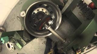 Wheel Polishing Machine  Evans Detailing and Polishing [upl. by Asiralc202]