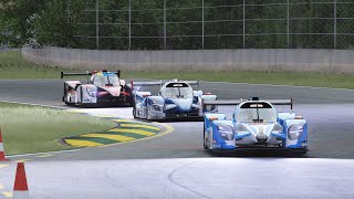 Assetto Corsa on LFM  Duqueine D08 LMP3  Road Atlanta  30 Min Race [upl. by Mastic]