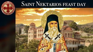 Saint Nektarios Feast Day [upl. by Werdnaed348]