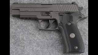 COMO DESMONTAR A PISTOLA P226 SIG SAUER [upl. by Clothilde]