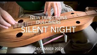 Mountain Dulcimer Silent Night A Relaxing And Peaceful Christmas Song [upl. by Odraccir]