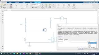 Transistor dc biasing using MATLAB SIMULINK [upl. by Isidore858]