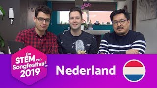 Eurovision 2019 Netherlands – Reaction video in Dutch  Songfestivalbe [upl. by Eal]