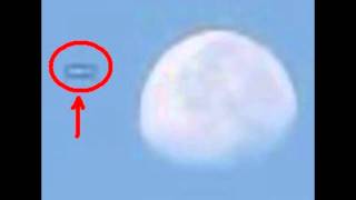 Mother Ship UFO Leaked Passes Behind The Moon WILD [upl. by Paulsen]