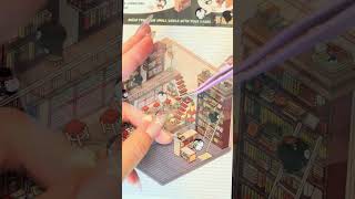 How To Create a Cute Bookstore Part 3 3dstickers asmrsounds satisfying diy viralvideo [upl. by Sherfield]