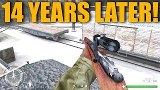 Call of Duty 1 Multiplayer Gameplay 14 Years Later [upl. by Zetnahs]