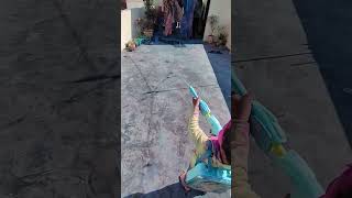 vidhi ne mamma ko pichkaari mari 😂😂  shorts viral funny holivibes comedy etawah [upl. by Araht]