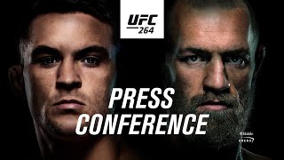 UFC 264 Prefight Press Conference  Poirier vs McGregor 3 [upl. by Aivle]