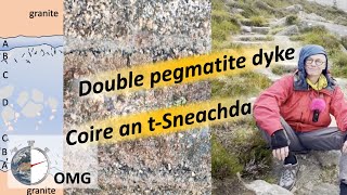 Double Pegmatite Dyke Coire an tSneachda [upl. by Jagir]