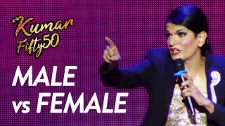 Kumar Stand up Comedy Show in Malaysia  Understanding Men amp Women  Fifty50 Tour 2019 [upl. by Mcquillin]