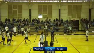 WHS vs Kauai High School Boys Volleyball [upl. by Phio]