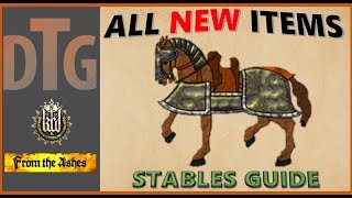 All New Horses Horse Armor and Caparisons for Kingdom Come Deliverance From The Ashes DLC [upl. by Grossman118]