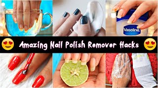 Nail Paint Remover Without Nail Polish Remover 100 Working Stylish Spy [upl. by Maia]