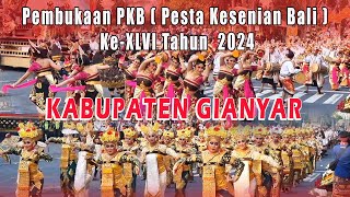 Parade Pesta Kesenian Bali PKB 2024 Duta Kabupaten Gianyar [upl. by Oreste]