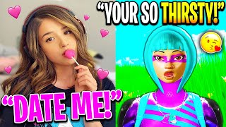 Thirsty Fortnite Girlfriend Wants To Date Me [upl. by Wilkens]