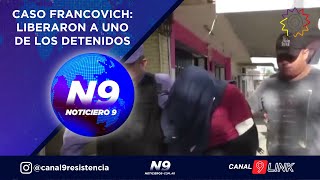 CASO FRANCOVICH LIBERARON A UNO DE LOS DETENIDOS  NOTICIERO 9 [upl. by Marta]