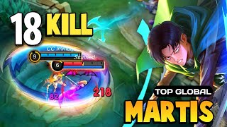 Martis Best Build 2024  Martis Top 1 Global Gameplay  Mobile Legends [upl. by Sidoney637]