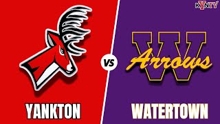 Yankton Bucks Football vs Watertown Arrows [upl. by Selrac]