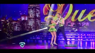 Showmatch 2012  Difícil duelo y sentencia en la salsa acrobática [upl. by Aja299]