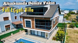 Altınkumda Full Eşyalı 41 Havuzlu Müstakil Villa🔴 Bölgede Yer Arıyan İçin İdeal Ev 🏡didimdesatılık [upl. by Absalom]