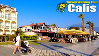 Çalış Fethiye Muğla Turkey  4K Walking Tour  June 2024 [upl. by Stockwell]