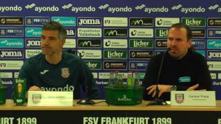 FSVPressekonferenz vor Münster [upl. by Zaneta257]