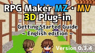 3D plugin getting started guide for RPG Maker MZ and MV [upl. by Burgener201]