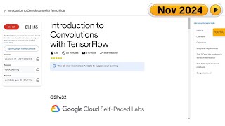 Introduction to Convolutions with TensorFlow  GSP632  qwiklabs  arcade [upl. by Loree189]