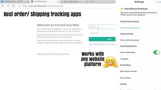 Best OrderShipping Tracking Apps  Works with Spotify Wix  More   UNLIMITED TRACKING [upl. by Seavir]