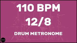 128  Drum Metronome Loop  110 BPM [upl. by Barney891]